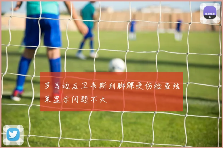 罗马边后卫韦斯利脚踝受伤检查结果显示问题不大